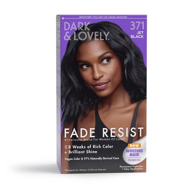 Dark & Lovely Fade Resist Dye Jet Black-371 250g