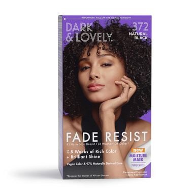 Dark & Lovely Fade Resist Dye Natural Black-372 250g