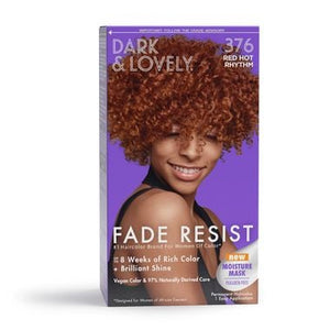 Dark & Lovely Fade Resist Dye Red Hot Rhythm-376 250g