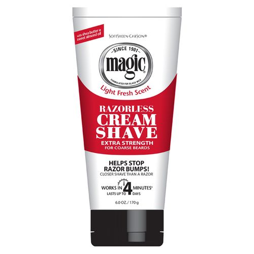 Magic Razorless Shave Cream Extra Strength 6 Oz