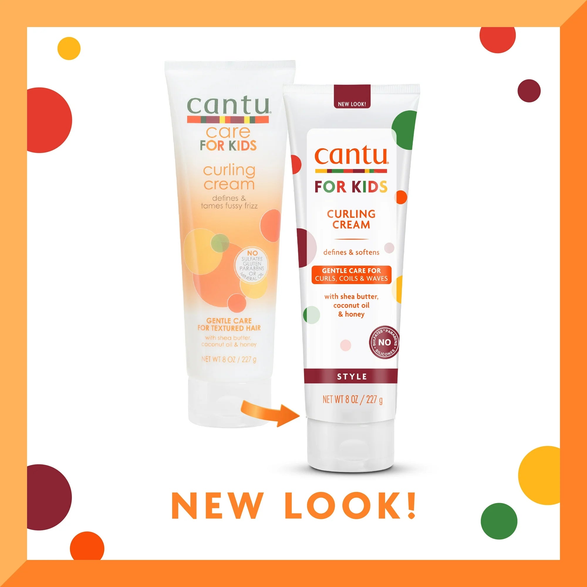 Cantu Care For Kids' Curling Cream 8 Oz