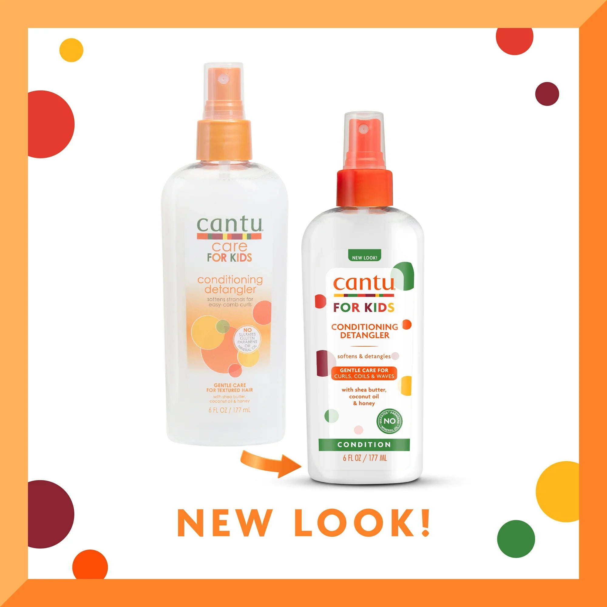 Cantu Care For Kids Conditioning Detangler 6 Oz