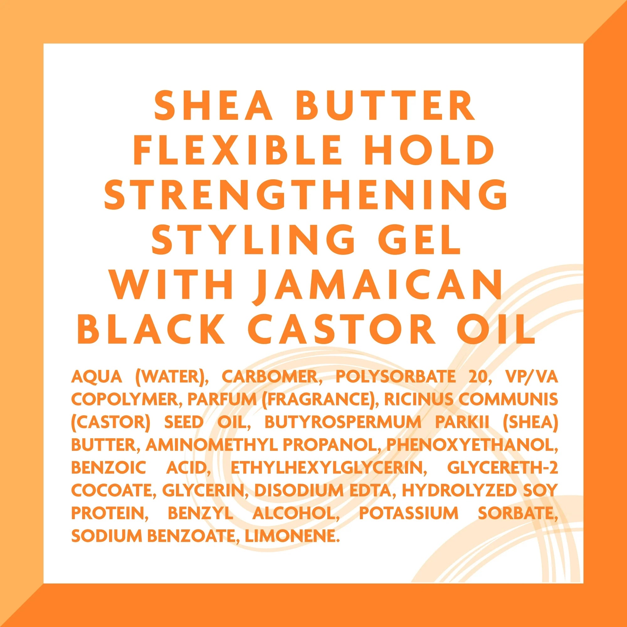 Cantu Shea Butter Styling Gel Jamaican Black Castor Oil 18.5 Oz