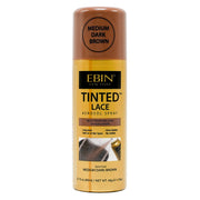 EBIN New York Tinted Lace Aerosol Spray 80ml - Medium Dark Brown