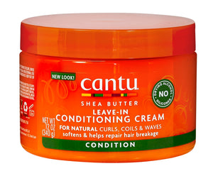 Cantu Shea Butter For Natural Hair Leave In Conditioning Repair Cream 12 Oz