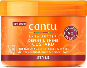 Cantu Shea Butter Define & Shine Custard 12 Oz