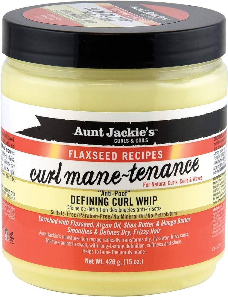 Aunt Jackies Flaxseed Curl Mane Tenance Defng Curl Whip 15 Oz – Perry ...