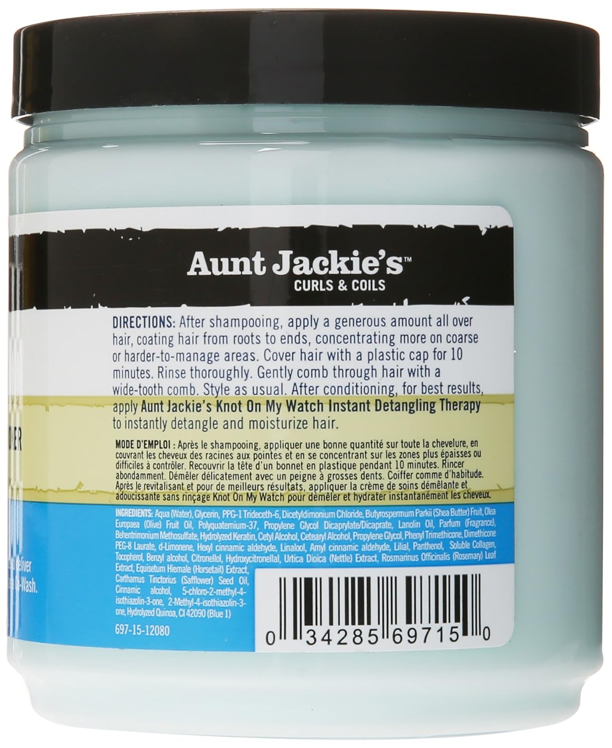 Aunt Jackie's In Control Anti-Poof Moisturizing & Softening Conditioner 15 Oz