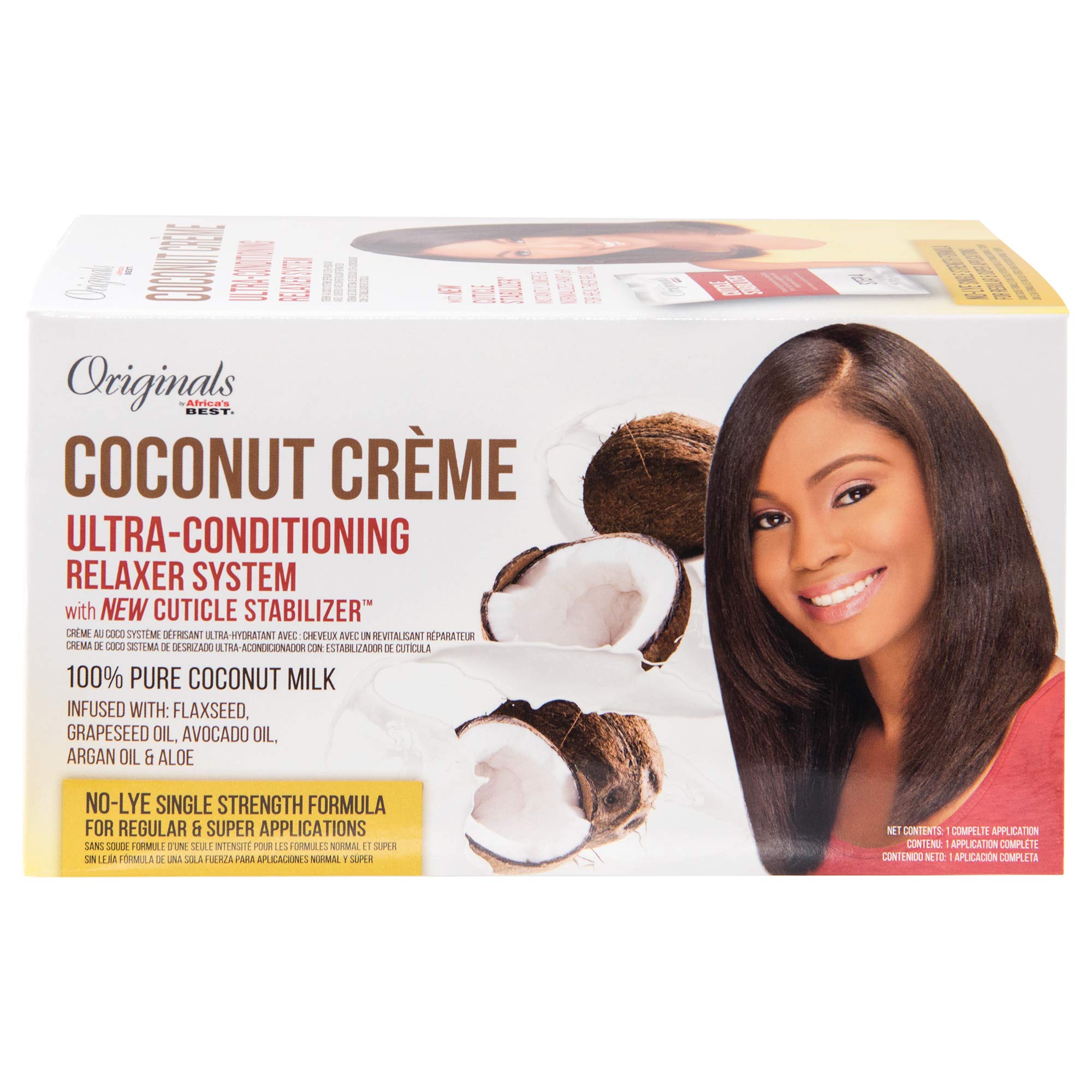 Africas Best Organics Coconut Creme Relaxer Kit