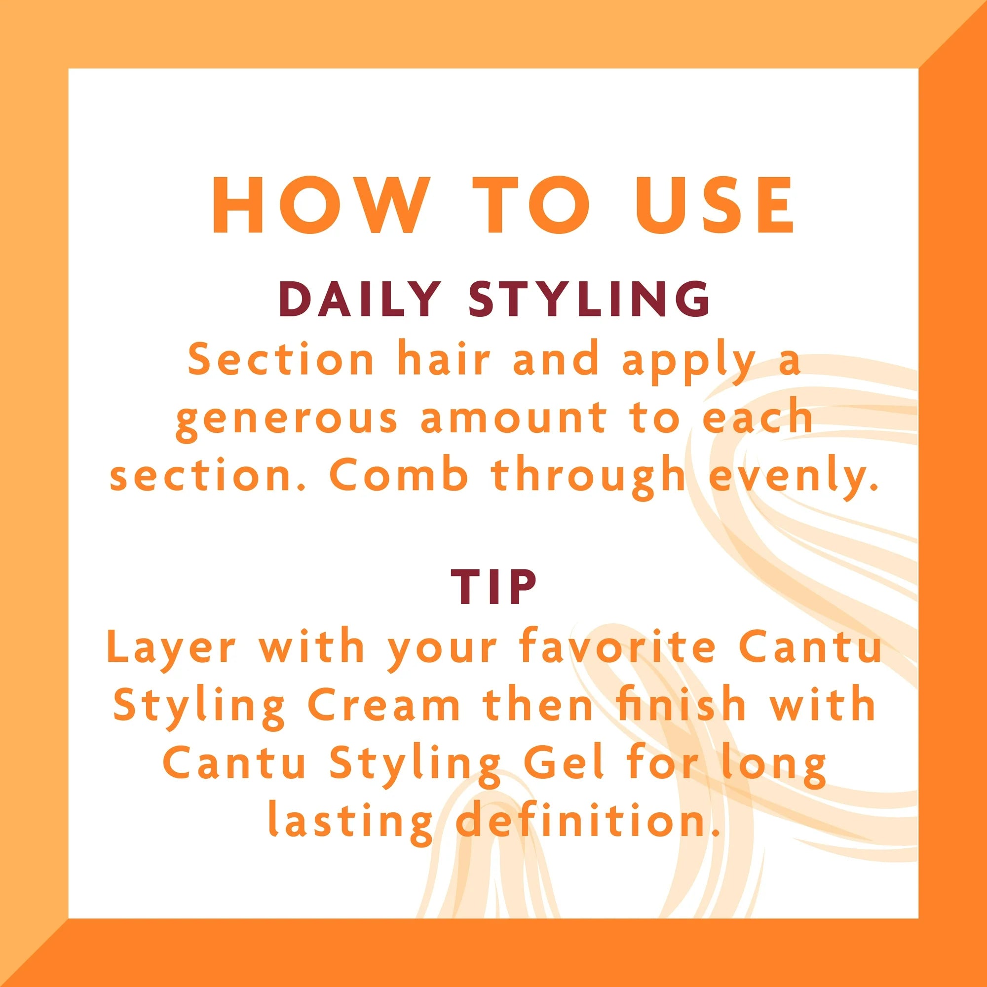 Cantu Shea Butter Styling Gel Jamaican Black Castor Oil 18.5 Oz