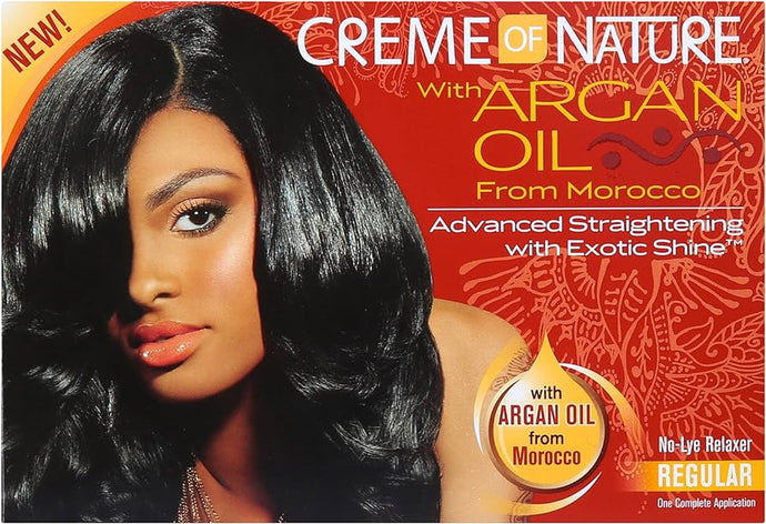 Creme Of Nature Argan Oil Advanced Straightening No-Lye Relaxer