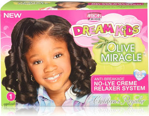 African Pride Dream Kids Olive Miracle No-lye Relaxer Regular