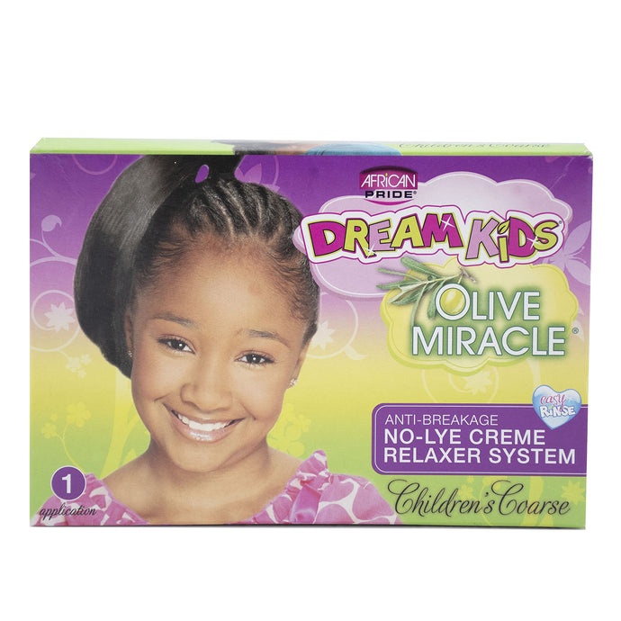 African Pride Olive Miracle Dream Kid Relaxer Coarse