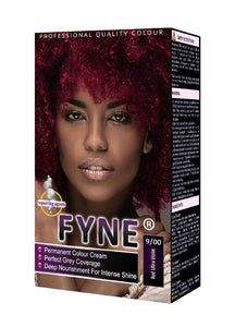 Fyne Permanent Spicy Red Hair Dye 4.2 Oz