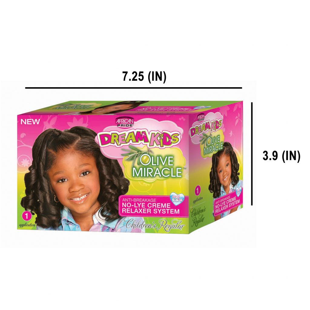 African Pride Dream Kids Olive Miracle No-lye Relaxer Regular