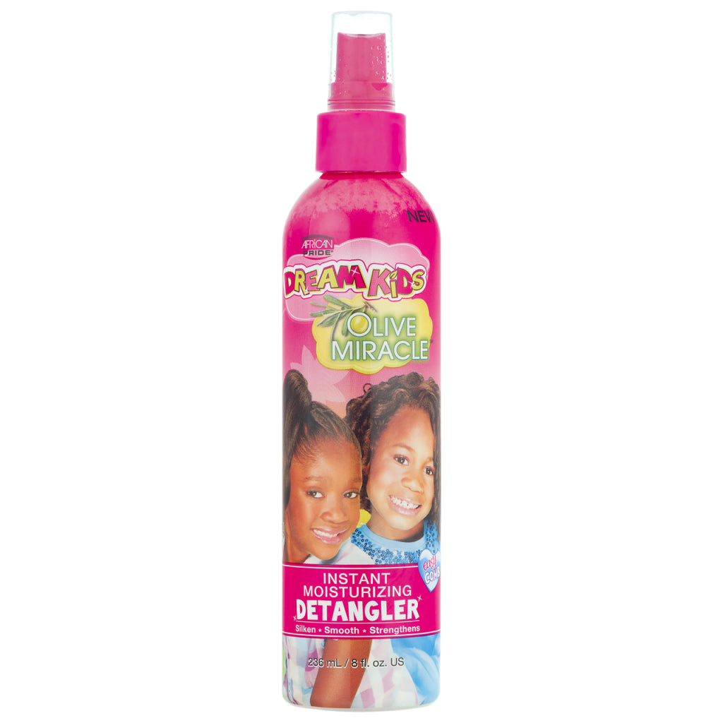 African Pride Dream Kids Olive Miracle Instant Moisturising Detangler 8 Oz