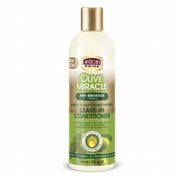 African Pride Olive Miracle Anti-breakage Leave-in Conditioner 12 Oz