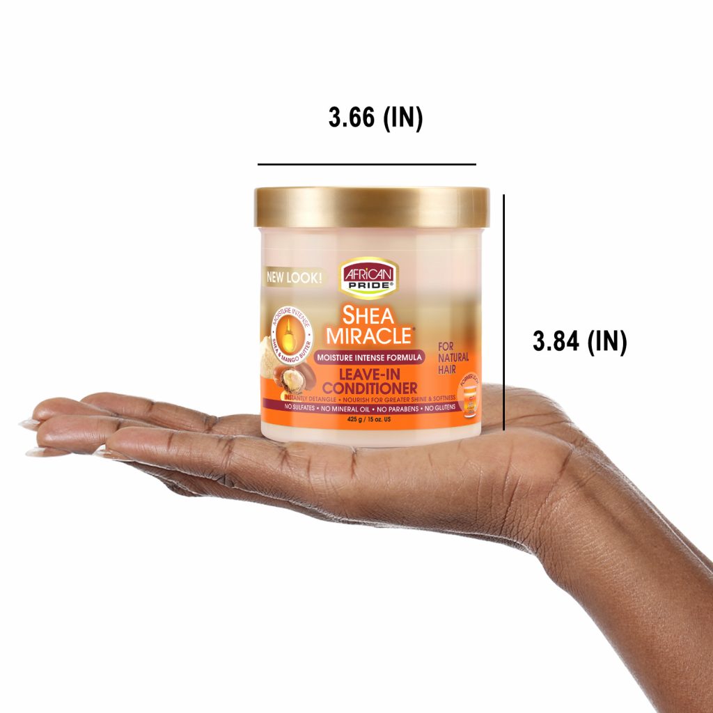 African Pride Shea Butter Miracle Leave In Conditioner 15 Oz