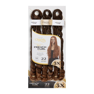 Cherish 3X Spiral French Curl 22”