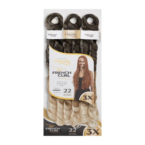 Cherish 3X Spiral French Curl 22”