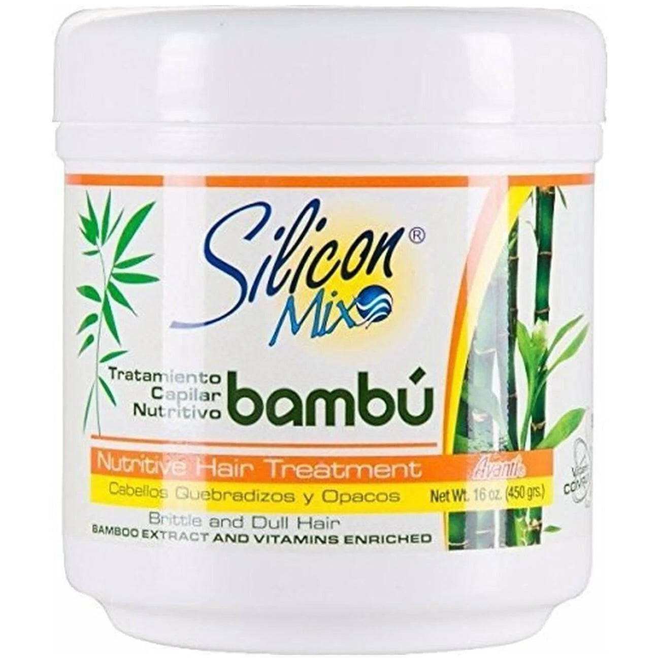 Silicon Mix Bambu Nutritive Hair Treatment Jar 16 Oz