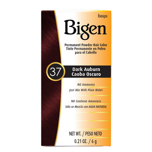 Bigen Permanent Powder Hair Color Dyes Dark Auburn 37