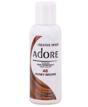 Adore Shining Semi Permanent 48 Honey Brown Hair Dye 4 Oz