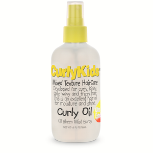 Curly Kids Mixed Hair HairCare Curly Oil Spray 5 Oz