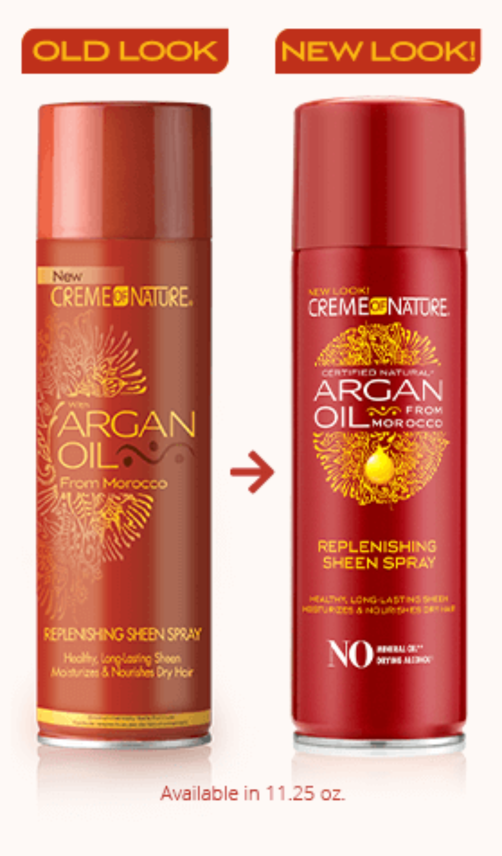 Creme Of Nature Argan Oil Replenishing Sheen Spray