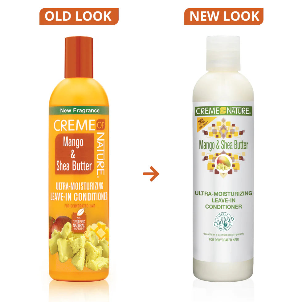 Creme Of Nature Mango & Shea Butter Ultra Moisturising Leave in Conditioner
