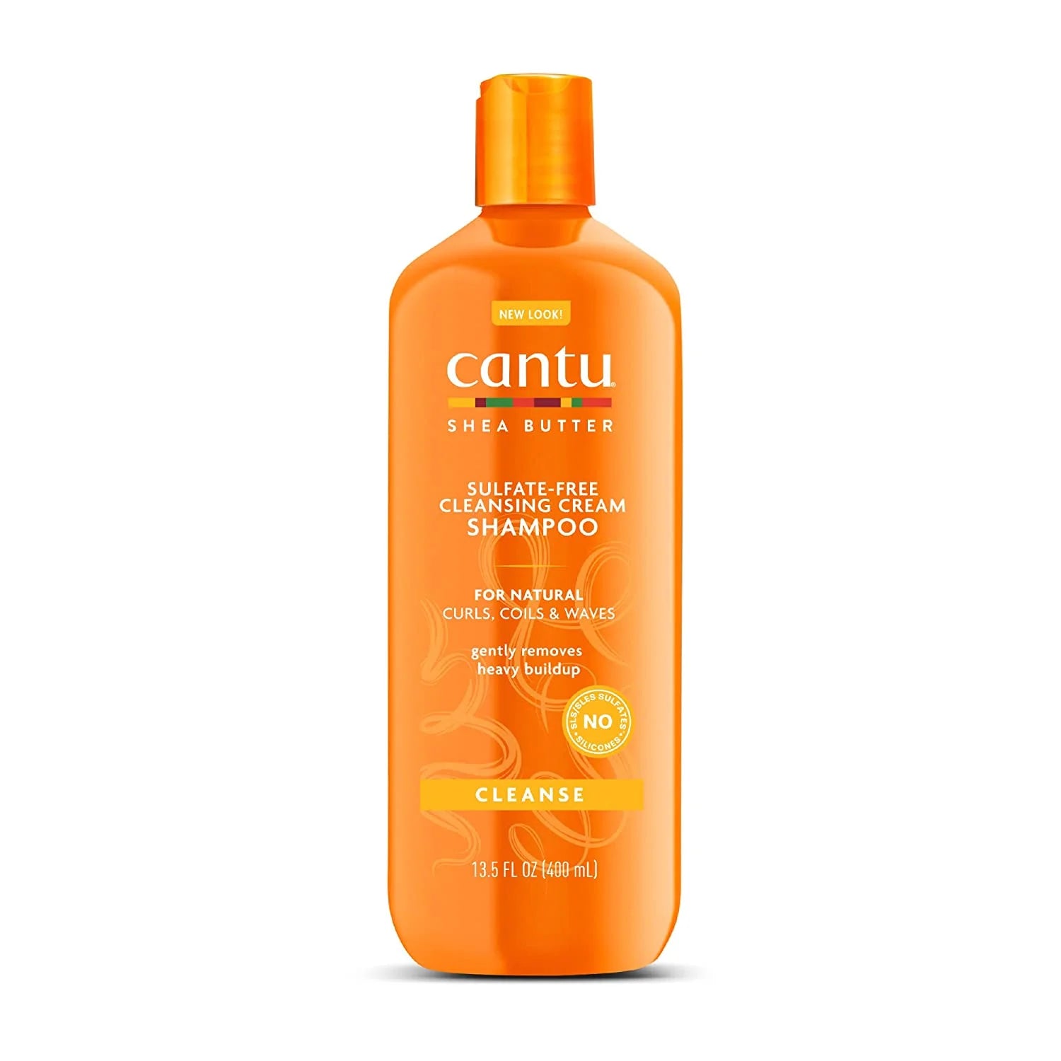 Cantu Shea Butter For Natural Hair Sulfate Free Cleansing Cream Shampoo 13.5 Oz