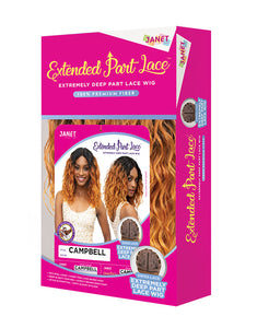 Janet Collection Extended Part Lace Wig Campbell