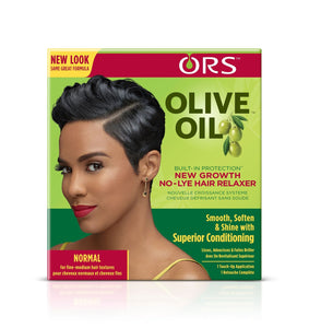 ORS Organic Root Stimulator Olive Oil New Growth No Lye Hair Relaxer Normal