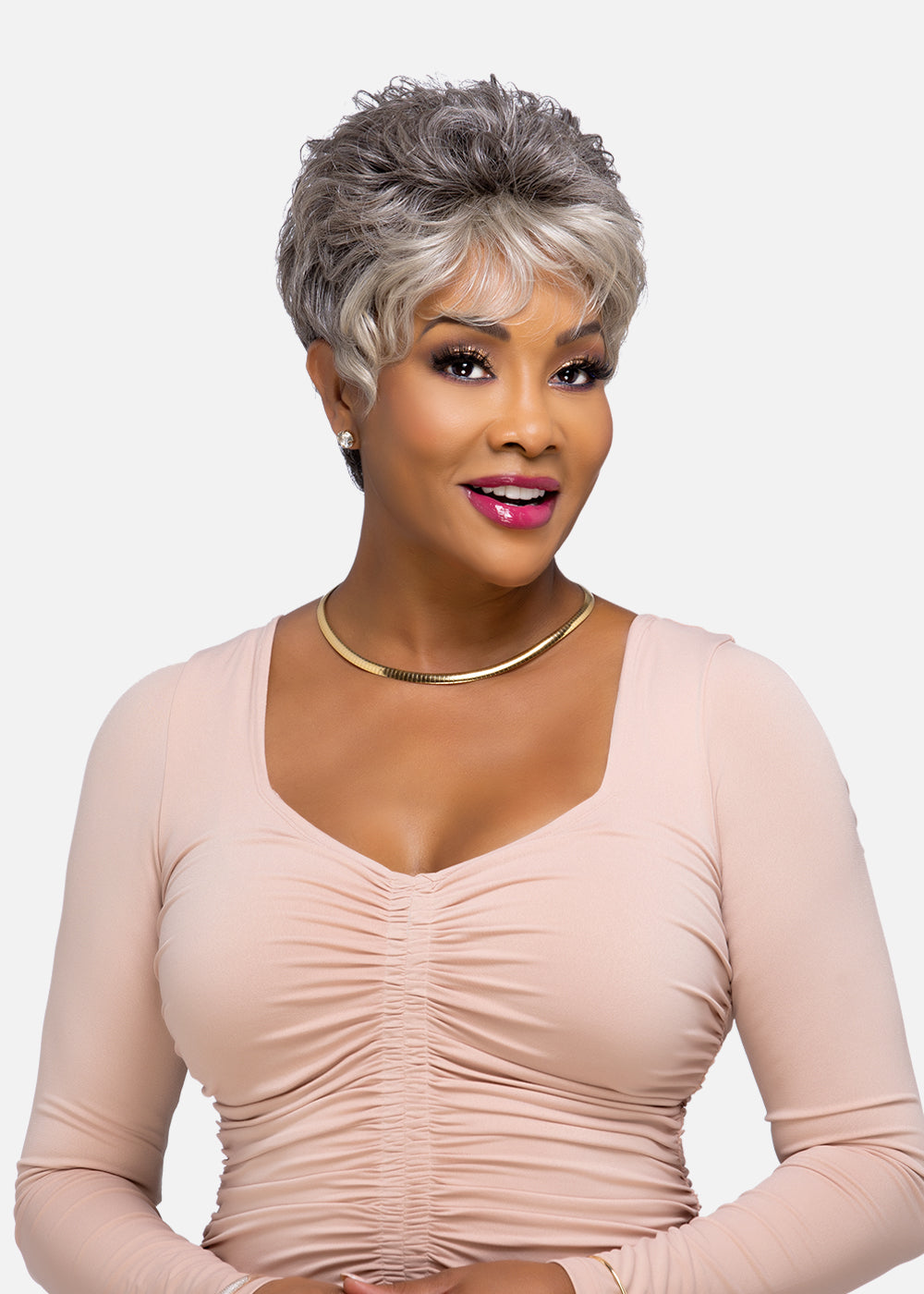 Vivica Fox Pure Comfort Cap Human Hair Wig H205-V