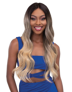 Janet Collection Melt Swiss Lace Wig Bella