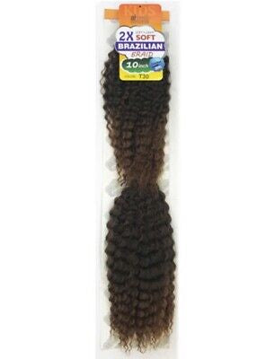 Aftress 2x Soft Brazilian Braid 10”