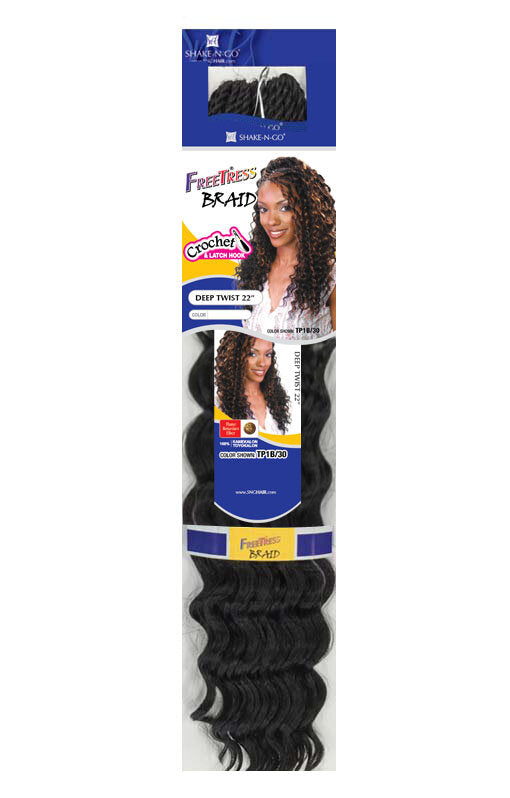 Freetress Braid Deep Twist Bulk 22"