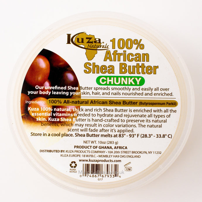 Kuza African Shea Chunky Yellow 10 Oz