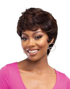 Janet Collection Lavish Virgin Human Hair Wig Avery