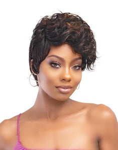 Janet Collection Lavish Virgin Human Hair Wig Riley