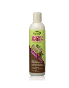 Grohealthy Shea & Coconut Leave In Conditioner 8 Oz