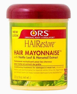 ORS Organic Root Stimulator Hairestore Hair Mayonnaise With Nettle Leaf And Horsetail Extract 8 Oz