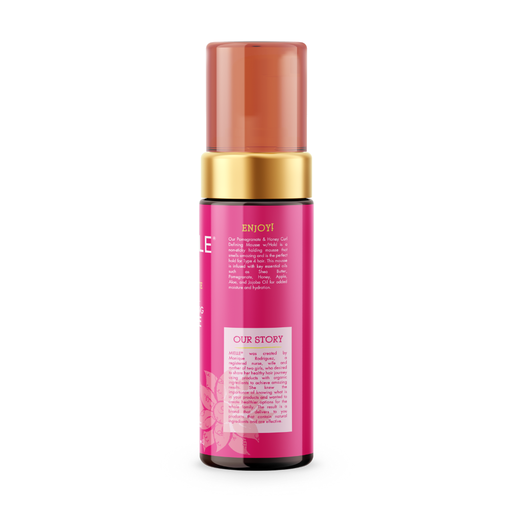 Mielle Organics Pomegranate & Honey Curl Defining Mousse with Hold 7.5oz