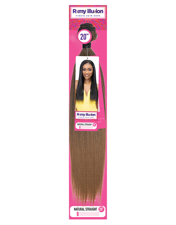 Janet Collection Remy Illusion Natural Straight 20”