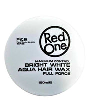 Red One Bright White Aqua Hair Gel Wax Full Force