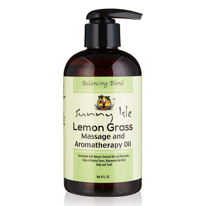 Sunny Isle Jamaican Black Castor Oil Lemon Grass Oil