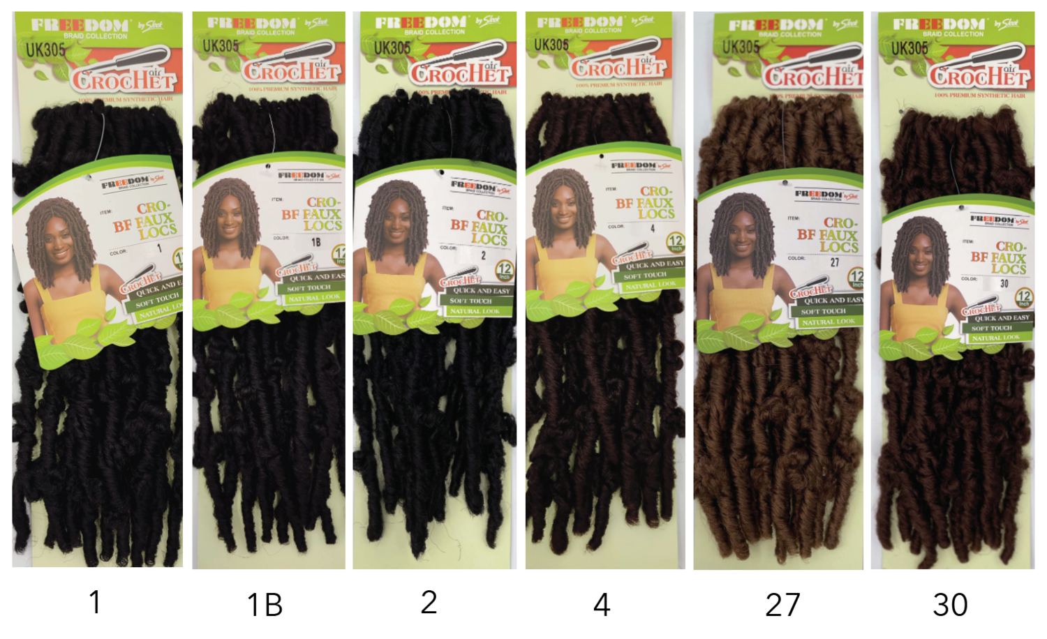 Sleek Hair Freedom Collection Cro BF Faux Locs 12"