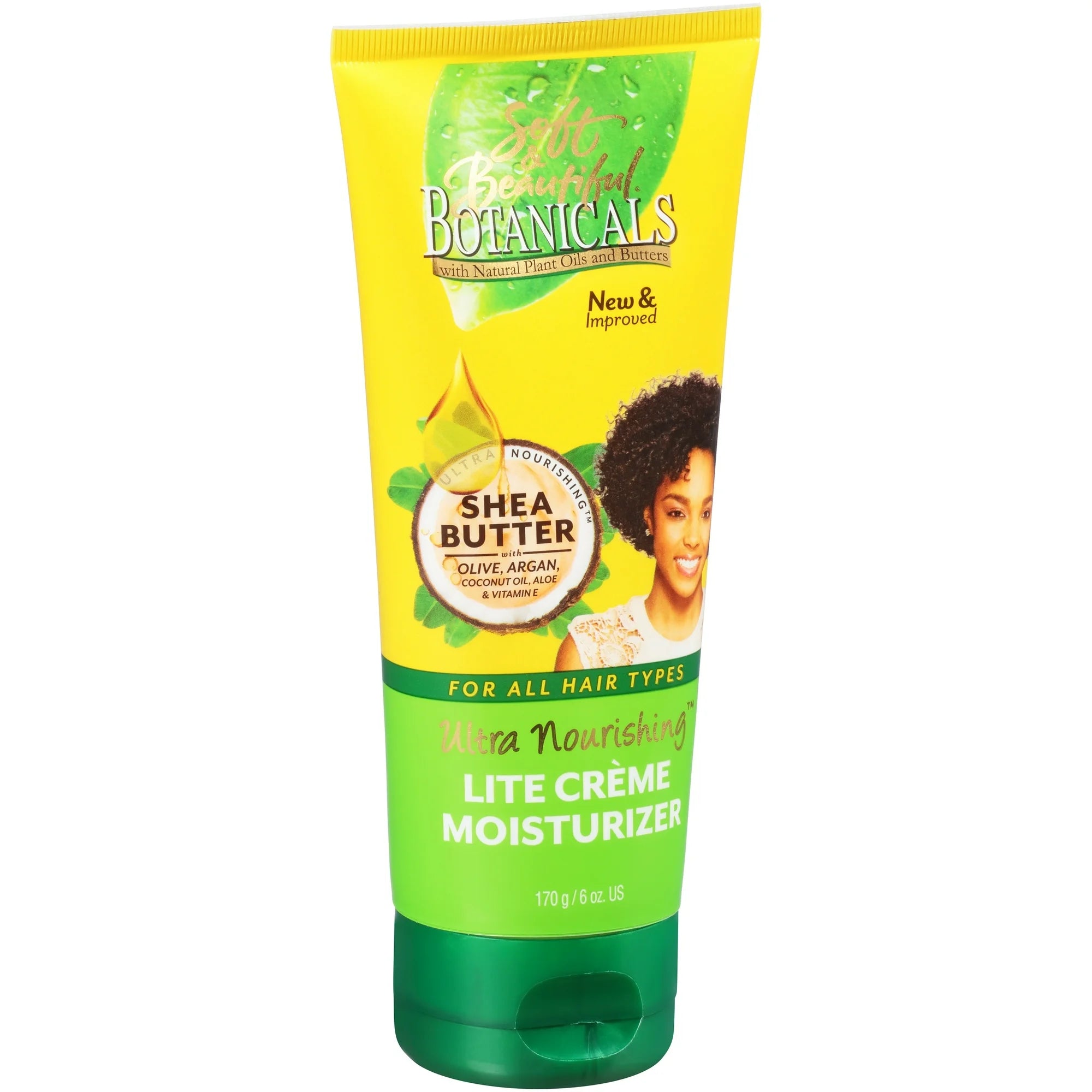 Soft and Beautiful Botanicals Lite Creme Moisturizer 6 Oz