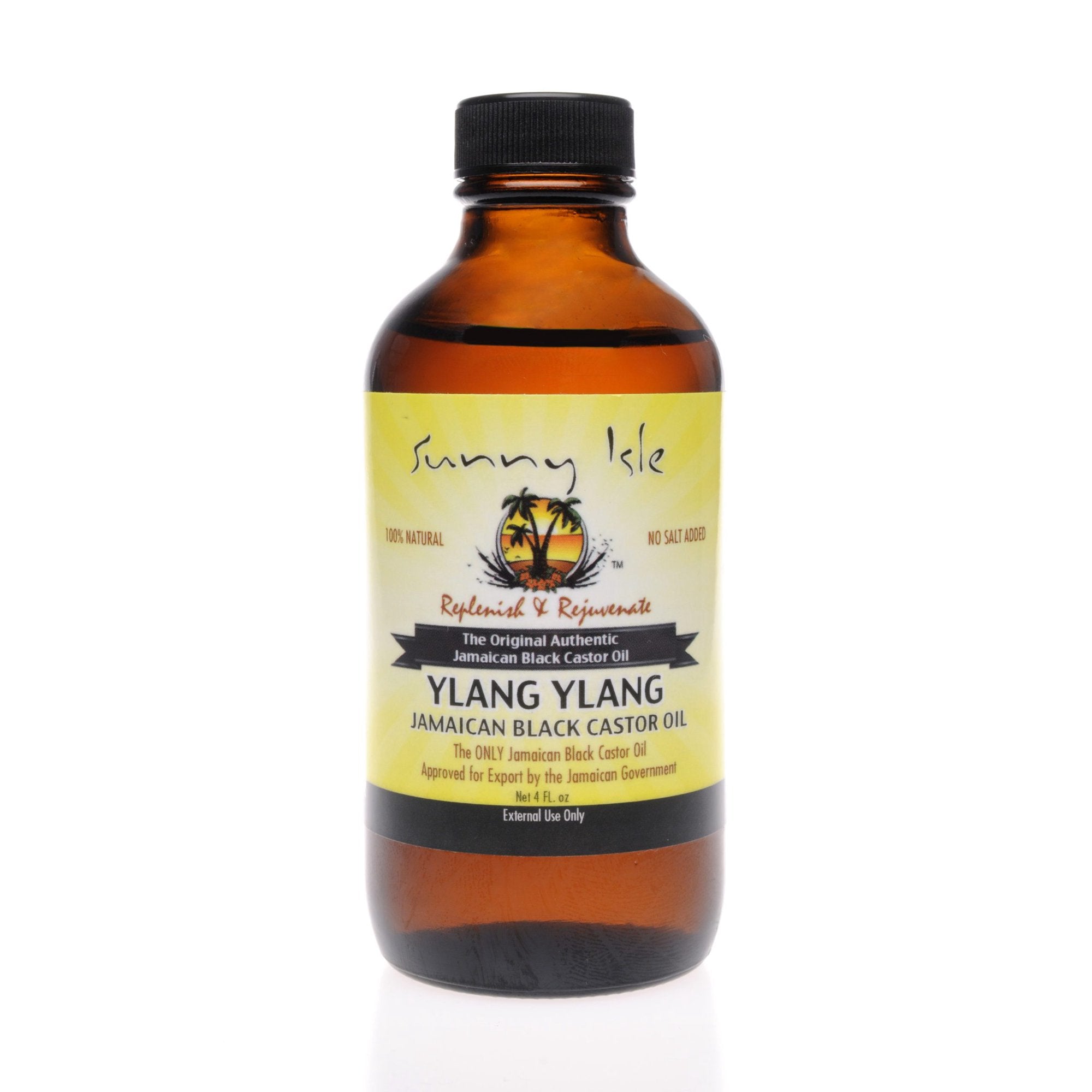 Sunny Isle Jamaican Black Castor Oil Ylang Ylang 4 Oz