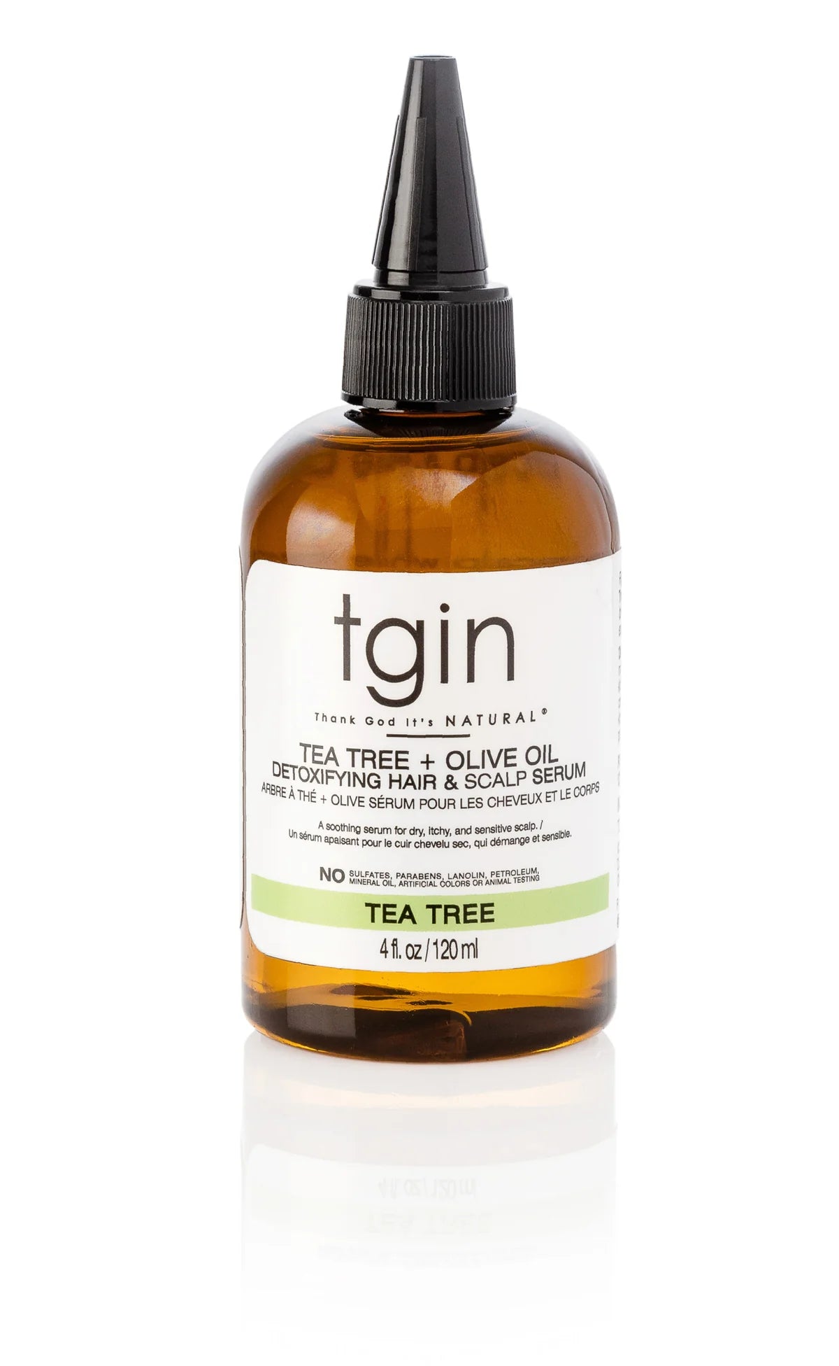 TGIN Tea Tree + Olive Oil Detoxifying Hair And Scalp Serum